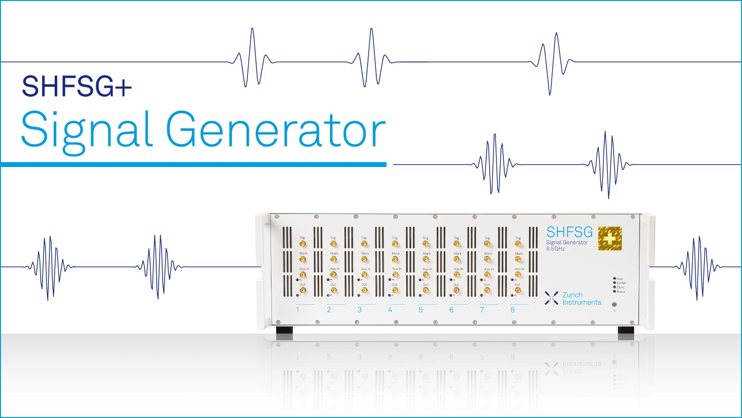SHFSG+ 8.5 GHz Signal Generator