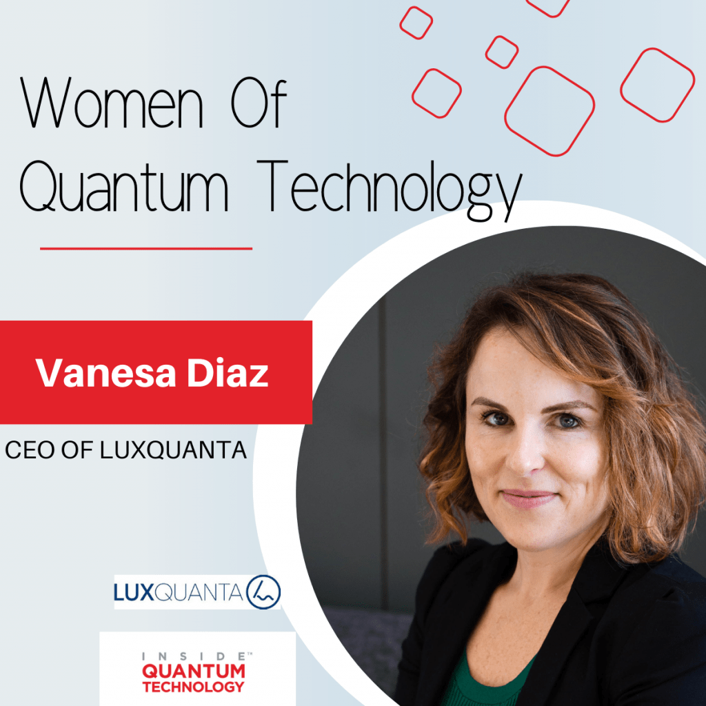Vanesa Diaz, the CEO of LuxQuanta, discusses her transition into the quantum industry and the role of quantum for cryptography.