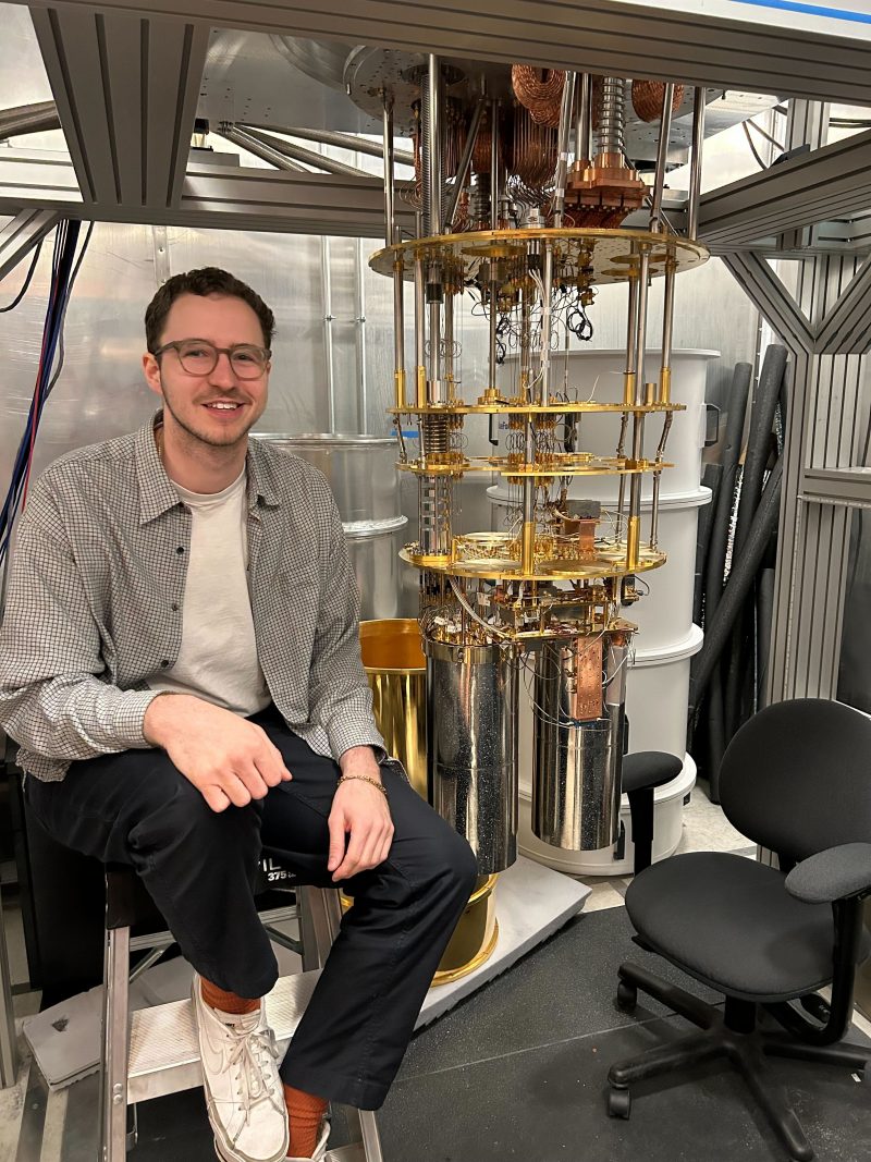 Noah Goss, lead author on a new study from AQT and UC Berkeley, found that a qutrit can offer significant benefits for quantum information processing.