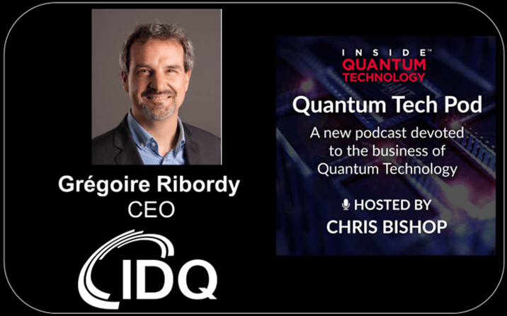 Gregoire Ribordy, CEO of ID Quantique (IDQ), discusses his journey into the quantum industry with IQT podcast host Christopher Bishop.