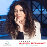 Sabrina Maniscalco, CEO and Co-Founder of Algorithmiq Ltd will speak at IQT Nordics in June 2024.