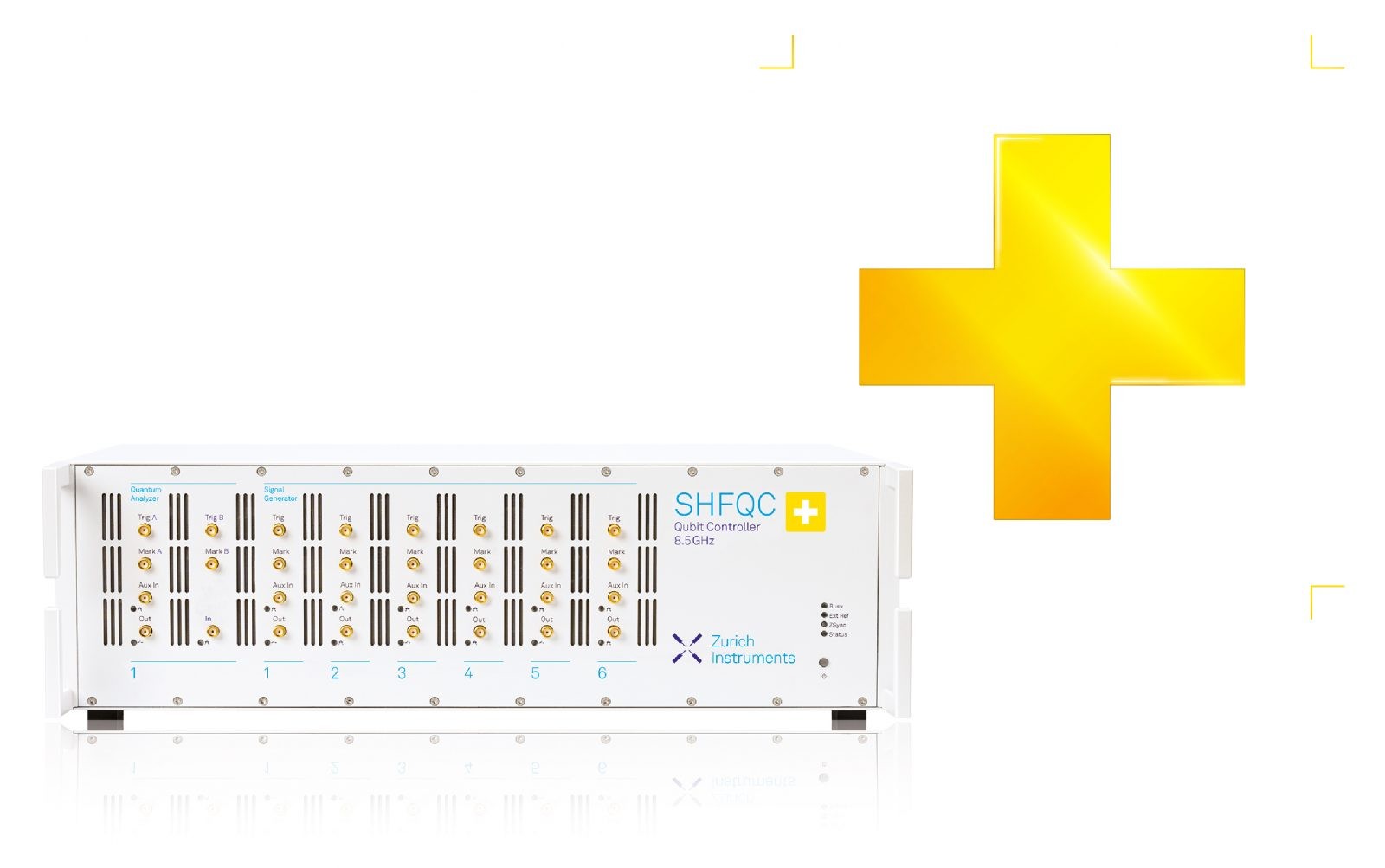 Swiss quality equipment for mountain-high fidelity qubit control developed by Zurich Instruments.