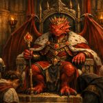 Bow down to the king.