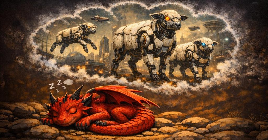 Do dragons dream of electric sheep?