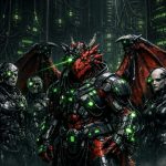 Distributed Borg Drone Computing